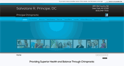 Desktop Screenshot of principechiropractic.com